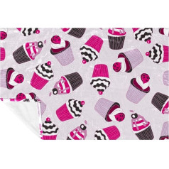 BestIdeas Cake-Deseerts Blanket for Bed, Couch, Sofa, Picnic, Camping, Beach, 150 x 100 cm