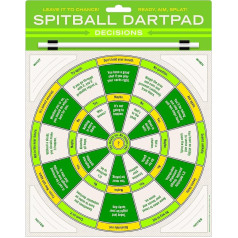 Knock Knock Decision Spitball Dartpad by Knock Knock