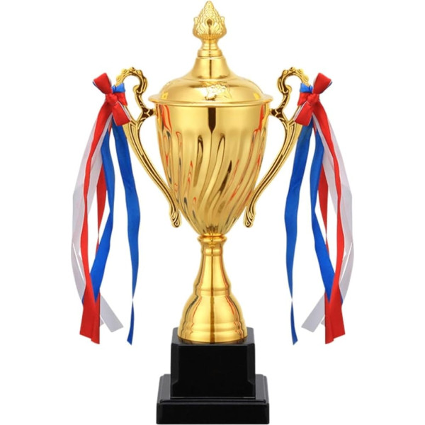 SWAYVES Fußballpokal, Metallpokal, Fußballwettbewerbe, Preispokal, Pokal Für Sportmeisterschaften,Winnerturniere/32.5Cm