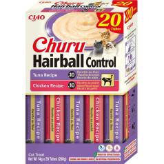 cat churu hairball variety cat treat 20x14g (280g)