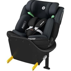 Maxi-Cosi Emerald 360 S i-Size, Car Seat 360 Degree Rotation, 0-12 Years (40-150 cm), Car Child Seat, Baby Car Seat, FlexiSpin Rotation, 4 Reclining Positions, G-CELL Side Impact Protection, Tonal