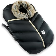 7AM Enfant Child Seat Cover Baby Seat Moses Basket - Cocoon for Babies and Toddlers, Lightweight, Warm Cover, Fleece Lined (0-12 Months)