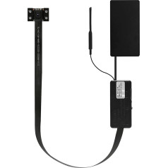 WIWACAM MW5 2025-gen 2K Ultra HD WiFi Mini Camera with Motion Detection, Internal Surveillance Compartment, MicroSD Card Slot, Mobile Phone Alarm, Email Alarm, Night Vision