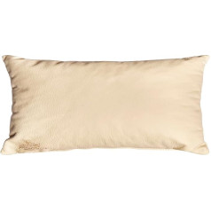 Centaur - Decorative Leather Cushion 50 x 30 cm for Sofa or Bedroom Champagne Genuine Leather Cushion Real Leather Sofa Cushion Leather Look