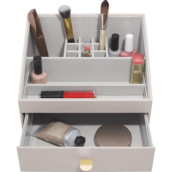 Stackers Taupe Classic Makeup Organiser