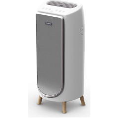 Rowenta PU6180 Intense Pure Air Home Air Purifier | HEPA Air Filtering | Filters Formaldehyde | CADR 360 m3/h | Pure Air App | 4 Automatic Modes | Less than 32 dB(A) | White/Textile Finish