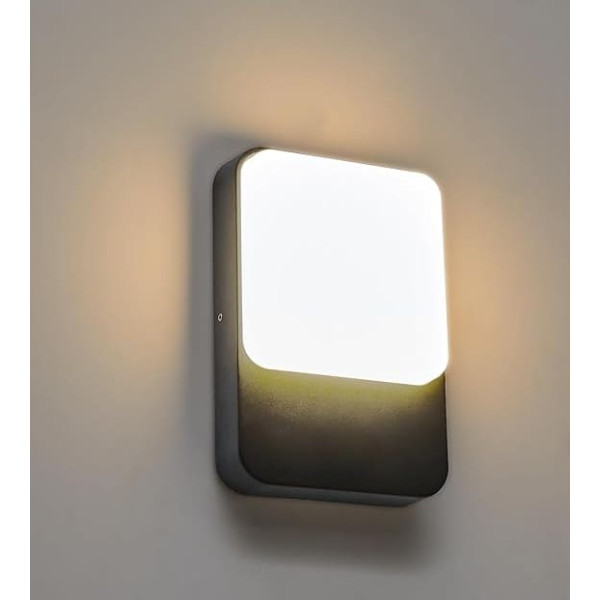 LMP LED Wall Light Wall Lamp Outdoor IP54 Outdoor Lamp Outdoor Light Wall Grey Outdoor Lighting Outdoor Light House Wall Outdoor Lighting Outdoor Lighting Outdoor Wall Light Patio