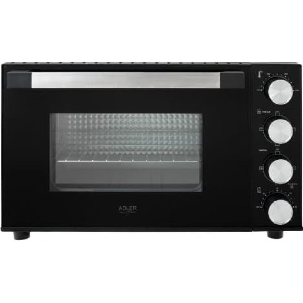 AD 6031 Elektriskā cepeškrāsns 30l | cepšanas režģis | rotācijas cepeškrāsns