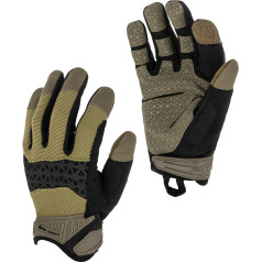 Zaļi melni darbnīcas cimdi l281710p, karte, 