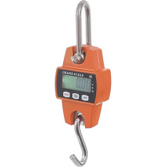 Crane Scales 0.5 to 300 kg Digital Hanging Scales lbs/kg/N Train Scales 0.1 kg Accuracy Wild Scales Industrial Scales LCD Display Hanging Scales Mini Portable Scales with Hook Pull Scale