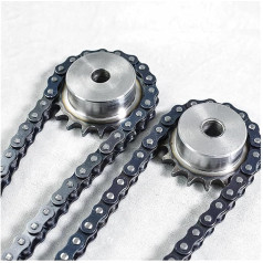 WUWMTUTCK 04C Motor Scooter Transmission Driver Chain and Sprocket Gear 10/11/12/13/14/15/16/17/18/19-30 Teeth (15 Teeh Sprocket)