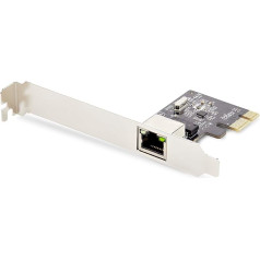 StarTech.com 1-Port Gigabit Network Card PCI Express LAN Card NIC Realtek RTL8111H 1Gb PCIe Network Adapter TAA Compliant