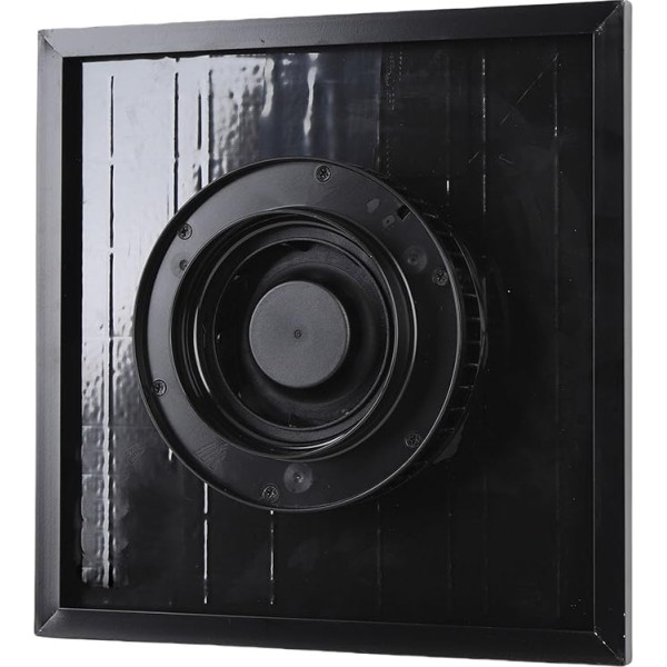 Asixxsix Solar Attic Fan, IP68 Waterproof, 2500 rpm, 430 cfm, Solar Powered Roof Extractor Fans for Home, Greenhouse, Garage, Shop, RV