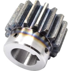 Boss-Getriebe 2,5 Modul 28T/30T/32T 16 18 20 25 30 35 32 45 48 50 40-Zahn-Motorgetriebe mit abgestuftem Schulterritzel, Stirnzahnstangengetriebe(2.5M28Thole25)