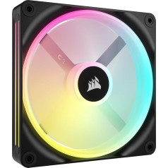 Corsair iCUE LINK QX140 RGB Magnetic Dome RGB Fan 140 mm Black