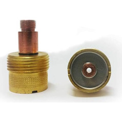 Jumbo Gas Lenses XL 2.4 mm Diameter for SR9 SR20 SR25 HP9 WP80 SR-25 etc. TIG/TIG Burner Pack of 10