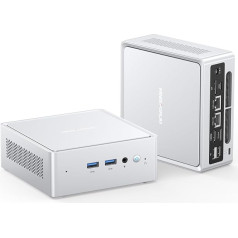 MINIS FORUM NAB8 Plus Mini PC, Intel Core i7-12800H (14C/20T, up to 4.8GHz) HDMI/DP/USB4, USBA x 4, 2.5G LAN, Wi-Fi6e/BT5.2, Oculink Support (No SSD/RAM)