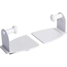 EhomeA2Z Magnetic Paper Towel Holder Strong Steel White