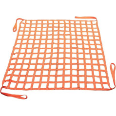 ArtsPavilion Sling-Hebenetz, Sicherheits-Fracht-anhebende Netzbänder, Frachtnetz-quadratische Maschen-Reißfestigkeit für das Be- und Entladen Schwerer Gegenstände 1.5mx1.5m/Load:500kg