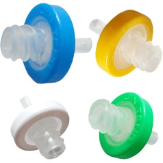 Millipore Nylon PES PTFE Syringe Filters 13mm 25mm Bore 0.22um/0.45um/0.8um (13mm, 0.22um Nylon66) Pack of 100