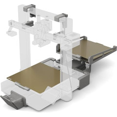Hands-Free Batch Printing for Bambu Lab A1 & A1 Combo 3D Printer Auto Build Plate Changer System | 10 Plate Capacity Auto-Swapping PEI Sheet System Continuous Multi-Model Printing Upgrade Kit