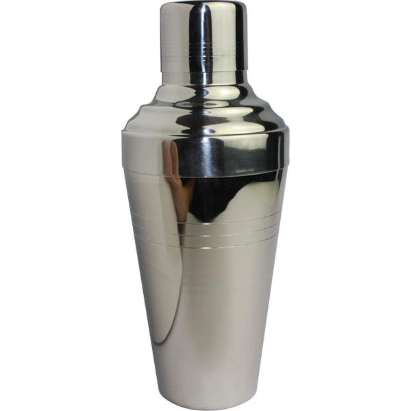 Yukiwa Baron Cocktail Shaker 51cl Silver Made in Japan (11 Colours Available)