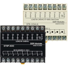 FEDIMA PLC DC Amplifier Board ST8P-5DD Optocoupler Isolation Solid State Relay Transistor Output Pack of 1
