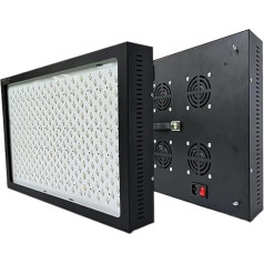 3D-Druck-Aushärtungslicht, große Fläche, UV-Kleber, schattenloser Klebstoff, grünes Öl, drei Beweise, Farbe, Tinte, Harz, UV-Aushärtungslampe, schnelle Aushärtung für Bastelarbeiten (4800 W _ 405 nm)