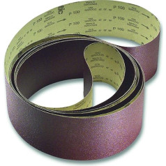sia Abrasives 2490.5108.0120 Series 1919+ Siawood Slim Paper Belt, 120 Grit, 2000mm x 150mm, Pack of 10