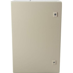 RS PRO Steel Wall Housing RAL 7032 IP66, H x W x D 600 mm x 400 mm x 210 mm