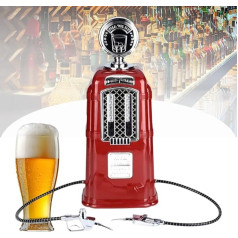 HFDJRWK Alkoholgetränkespender Im Pumpstil for Die Hausbar, Getränkespender mit Doppelschalter, Geeignet for Scotch Whisky, Wodka, Cocktails Usw.
