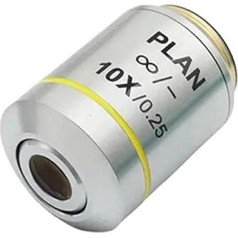 4X 10X 20X 40X 60X 100X Ziel Mikroskop Ziel 195 Achromatische Objektiv Mikroskop Teile(10X)