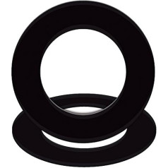 Gasket24 Rubber Steel Seal NBR/EL EN 1514-1 DN 1200; PN 6 1307 x 1220 x 8 (1 Piece)
