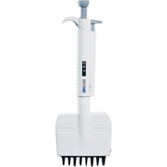 Micro Pipette, Pipette, Mechanical Eight-Channel Micro Pipette, Manual Multi-Channel Pipette with Adjustable Volume, High Precision (0.5-10ul)
