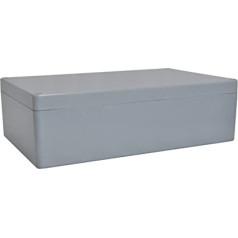 RS PRO GF Polyester Gehäuse Grau Außenmaß 600 x 250 x 121mm IP66