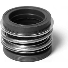 PWQBABJWL Hardware-Armaturen 12 mm 14 mm 15 mm 16 mm 18 mm 20 mm 22 mm 30 mm 32 mm 33 mm 35 mm 38 mm 40 mm MG12 Mechanische Wellendichtung for Inline-Wasserpumpe Mechanische Dichtung(18mm)