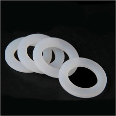 Silicone Gasket Flat Seal Washer Spacer for 1/4