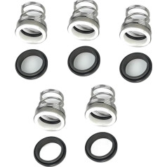 GuidNaurys 155A 155B Typ Mechanische Dichtungen 28mm ID 43mm OD 155B-28 Umwälzpumpe Welle Dichtung Wasserleckage