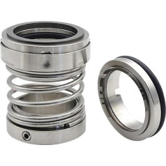 MIELEU Mechanical Shaft Seals 103-55/60/65/70/75/80/85/90/95/100 Typ 103 Serie mechanische Dichtungen Material: TC/TC/VIT for Pump Rotary Shaft Seals (Color : 103-95)