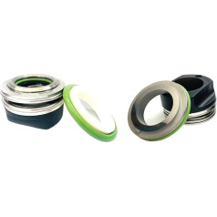 Mechanical shaft seals Mechanische Dichtungen 35 mm FS-MU-35S FS-ML-35S obere + untere Dichtung for Pumpendichtungen 2135/2151/2201/3126/3127/4440/4451 For Pump Rotary shaft seals ( Color : FS-MU-35S