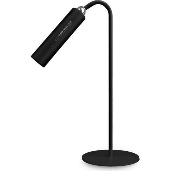 LED galda lampa 3in1 agena melna eld118k