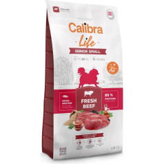 Calibra dog life senior small svaiga liellopu gaļa 1,5kg