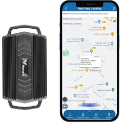 GPS Tracker, Winnes Strong Magnetic GPS Tracker, Real-time Monitoring, GPS Locator, Anti-Lost, Long Standby GPS Unit for Vehicle, Car with Free App TK935