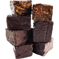 Hallingers Gingerbread Rush Rum Plum - 6 Juicy Gingerbread Cubes Handmade (Bag) - Gift Ideas Christmas & Gifts Advent Calendar | Thank You New Year's Eve New Home Recovery