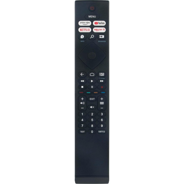 BRC0984501/01 Replacement Remote Control Fit for Philips 4K UHD Android TV 65PUS8106/12 65PUS8107 65PUS8107/12 70PUS7906 70PUS7906/12 70PUS7956/12 75PUS 7906 75PUS7906/12 55PUS8107/12