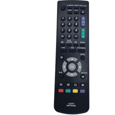 Vinabty new replaced TV remote control GA574WJSA fit for Sharp LC46LE600E LC46LE700E LC46X8E LC46LE705E LC46LU700E LC-191E LC-32P50E LC-32WD1E LC-32WD1S LC-32WT1E LC-37WD1E LC-37WD1S LC-37WT1E