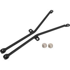 Fydun Motorcycle Phone Stand Holder, Navigation Anti Shake Support Wobble-Resistant Head Mount Stainless Steel for Tenere 700 T7 Rally