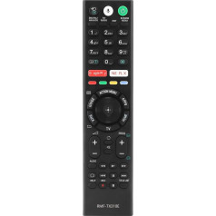 RMF-TX310E RMFTX310E Sub for RMF-TX220E RMFTX220E Universal Remote Control Compatible for Sony KD-49XF8096 KD-43XF8796 KD-55XF7596 KD-65XF9005 KD-43XG8096 4 9 XGG 8196 KD-49XG9005 TV Remote Control