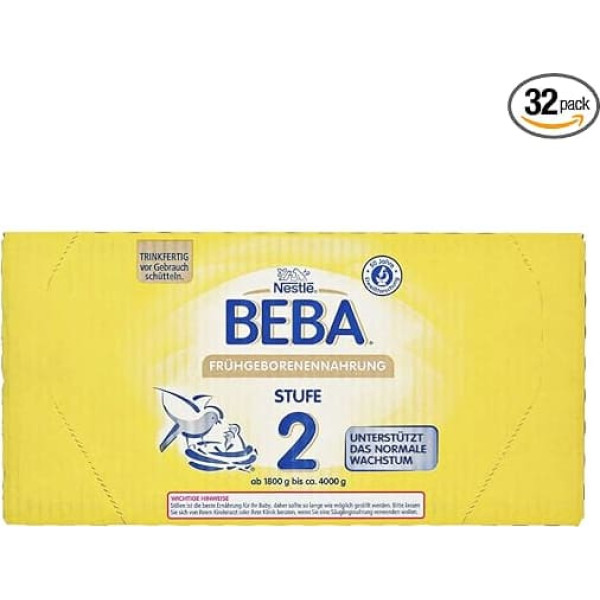 Nestlé Beba Premature Baby Food Level 2