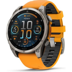 Garmin Sporta pulkstenis fenix 8 sapphire titan amoled 47mm graphite